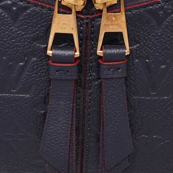 Louis Vuitton Marine Rouge Monogram Empreinte Leather Sully PM Bag - Picture 7 of 12